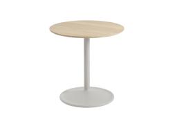 Soft Side Table 48 X 48 Oak Grey 