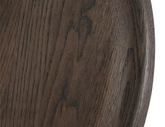 Soft Side Table 48 X 48 Smoked Brown