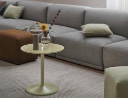 Soft Table Range 41x40 Beige Green Insitu