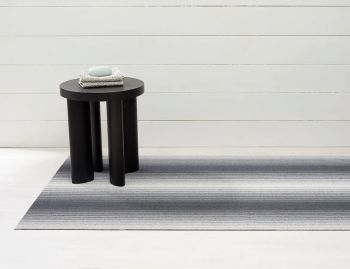 Shag Fade Stripe Stone In/Outdoor Floor Mat by Chilewich image