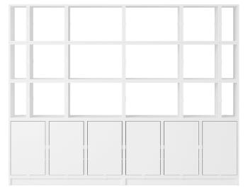 Stacked Office Storage Configuration 2 by JDS for Muuto image