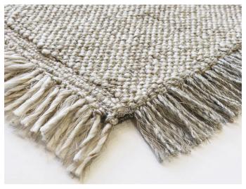 Ulster Floor Rug White by Baya image