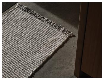 Rhodes 60x100cm Floor Mat Slate by Baya image